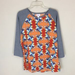 LuLaRoe Disney Donald Duck Randy Unisex Top Size 3XL NWT